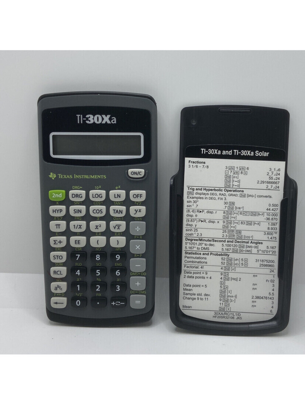 Texas Instruments TI-30Xa Solar Scientific Calculator - Picture 3 of 3